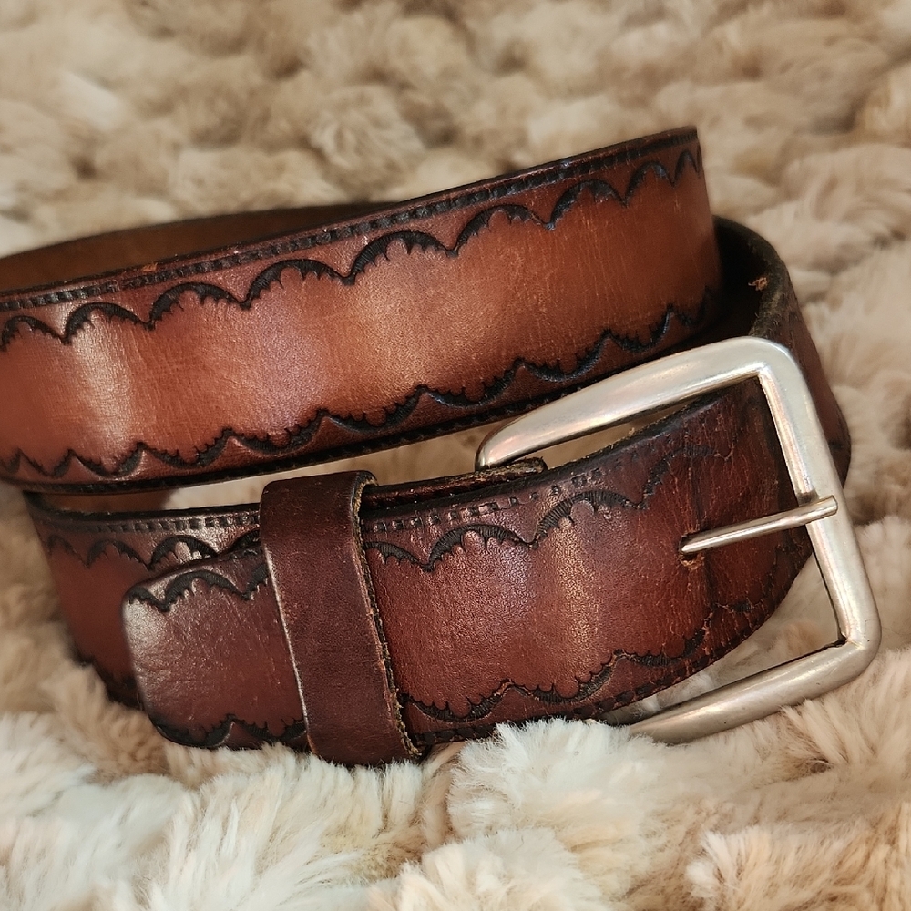 Brown Leather Belt